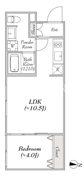 1LDK