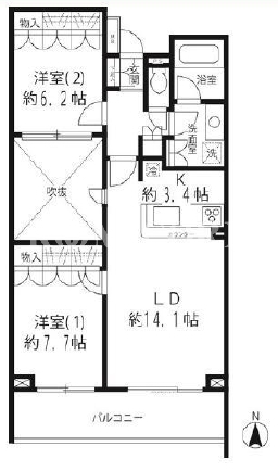 2LDK