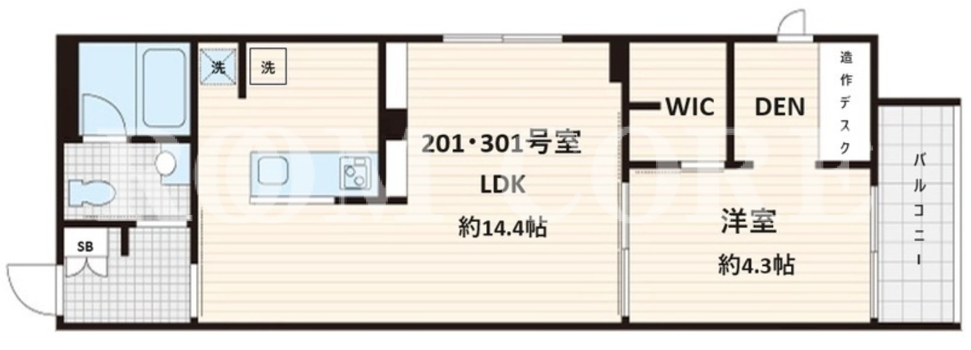 1LDK