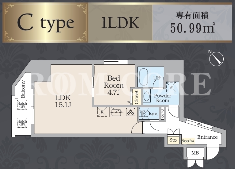 1LDK
