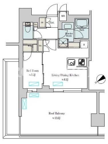 1LDK