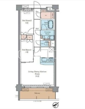 2LDK