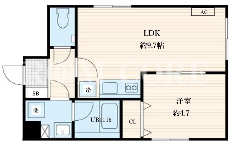 1LDK
