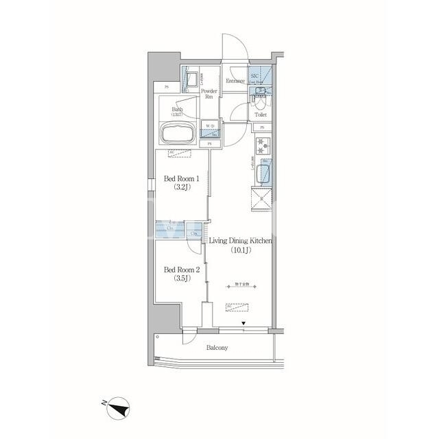 2LDK