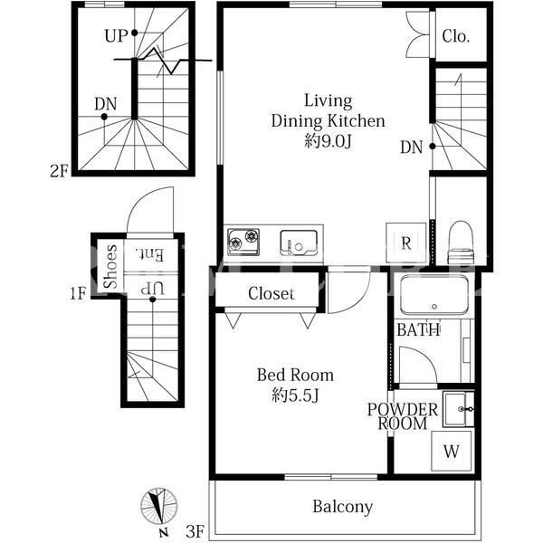 1LDK