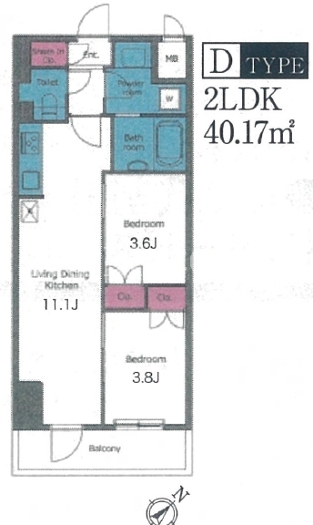 2LDK