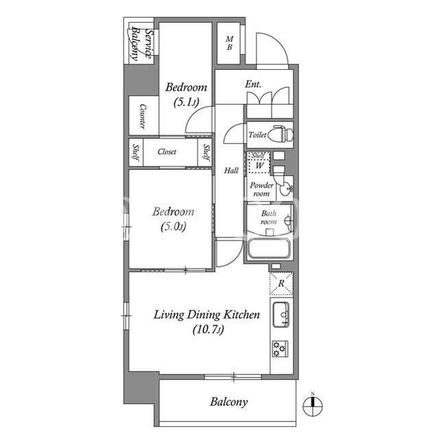 2LDK