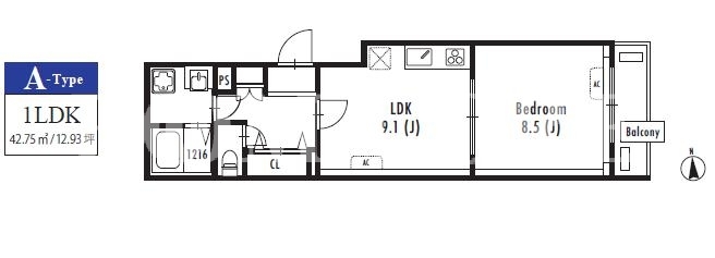 1LDK