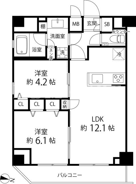 2LDK