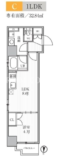 1LDK