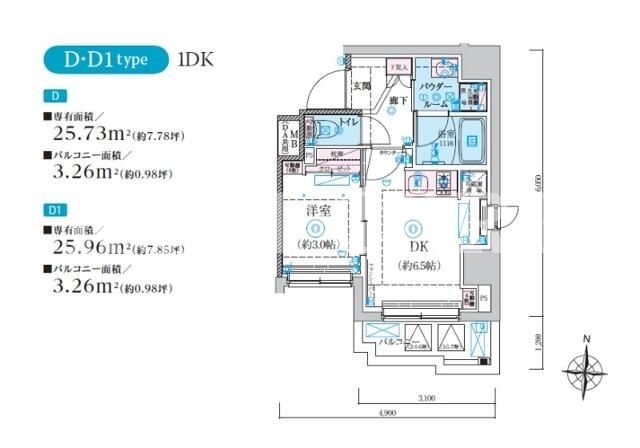 1DK