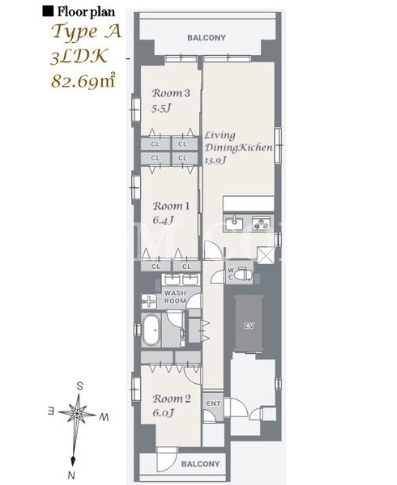 3LDK