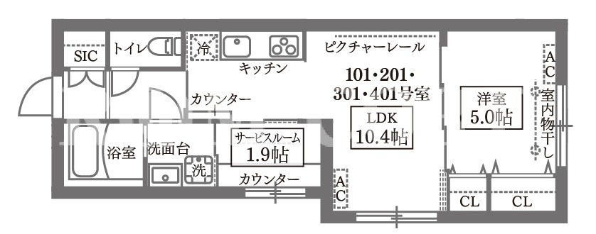 1SLDK