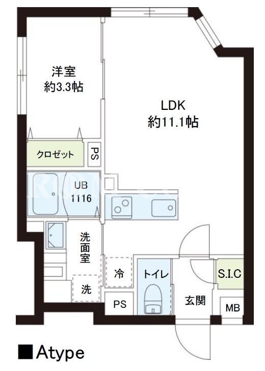 1LDK