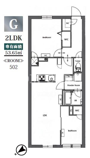 2LDK