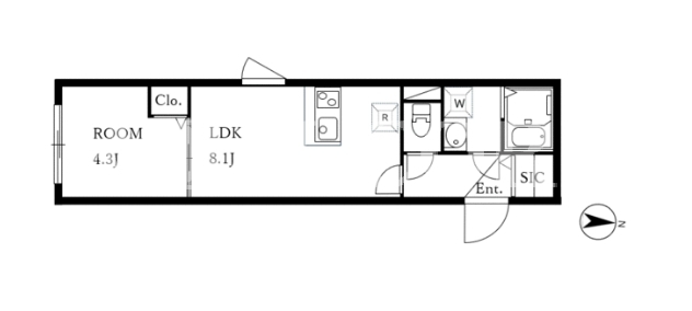 1LDK