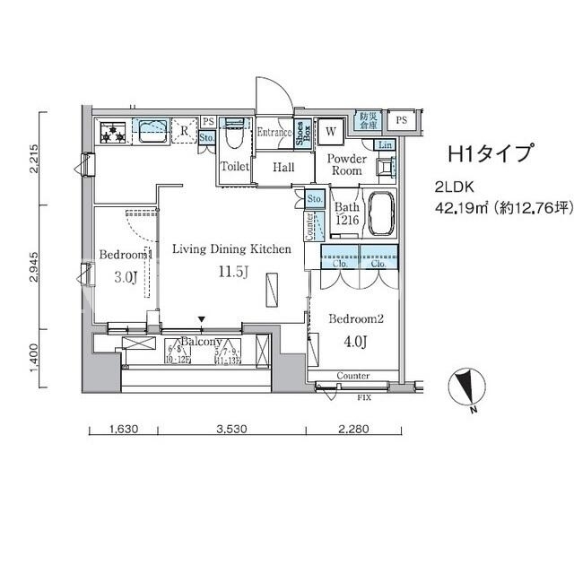 2LDK