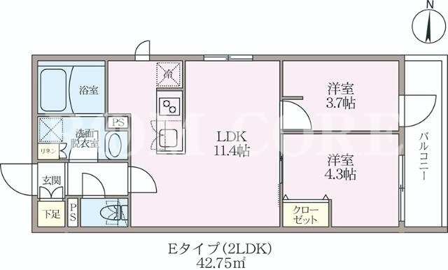 2LDK