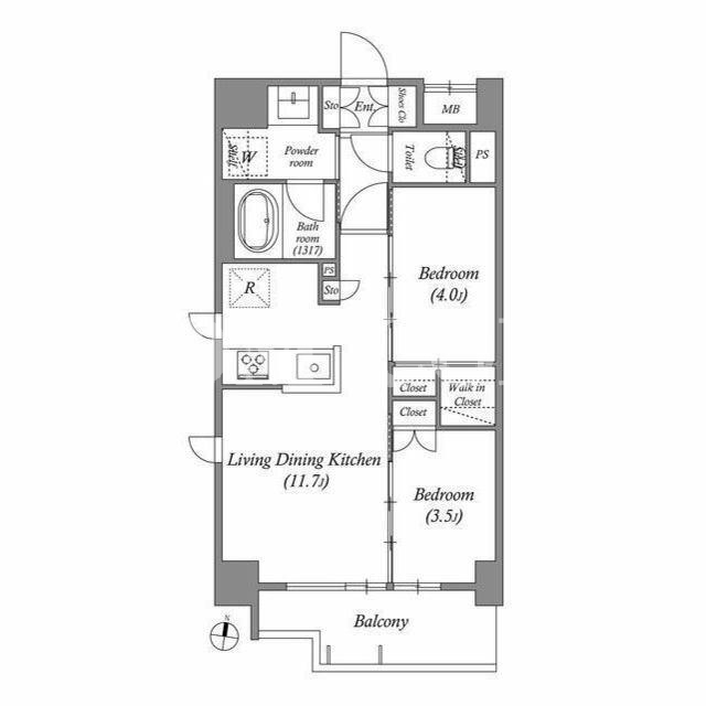 2LDK