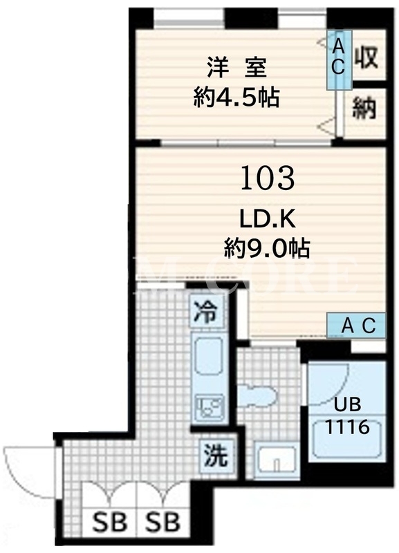 1LDK