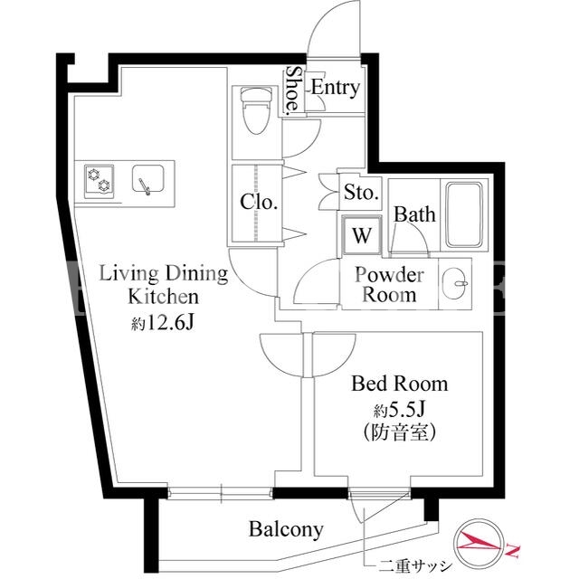 1LDK