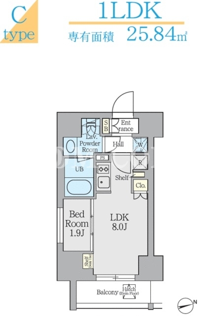 1LDK