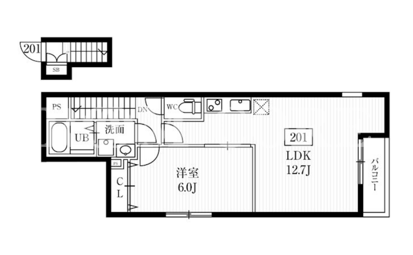 1LDK