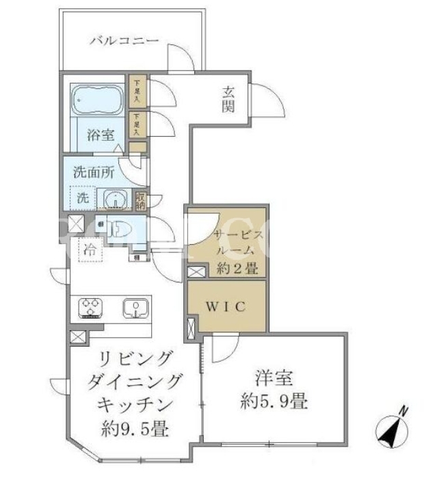 1SLDK