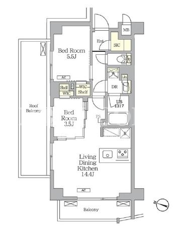 2LDK