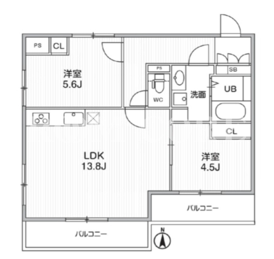 2LDK