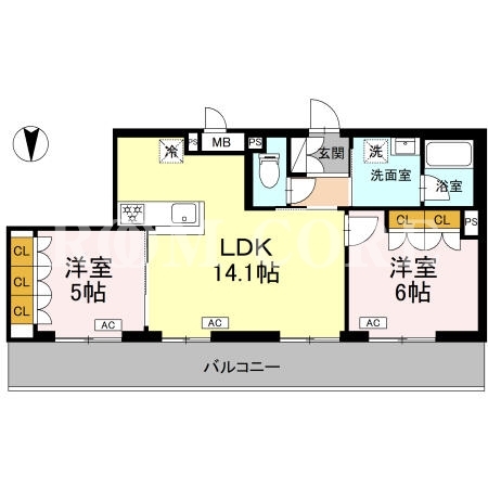 2LDK