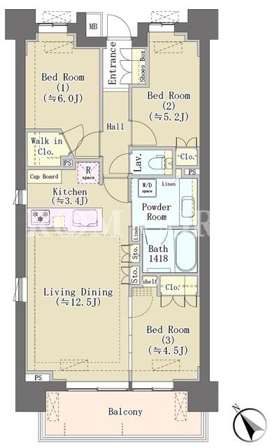 3LDK