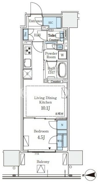 1LDK
