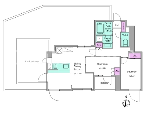 2LDK