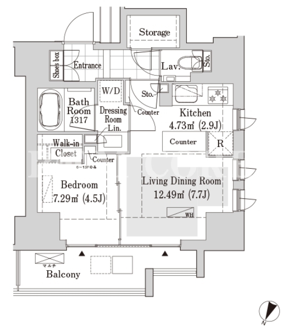 1LDK