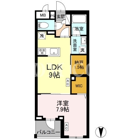 1SLDK