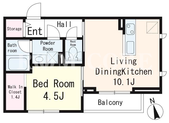 1LDK