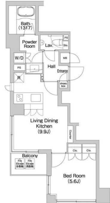 1LDK