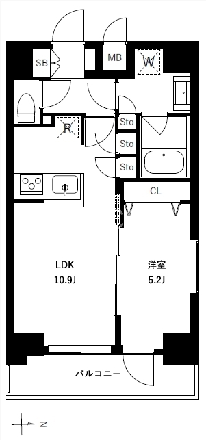 1LDK