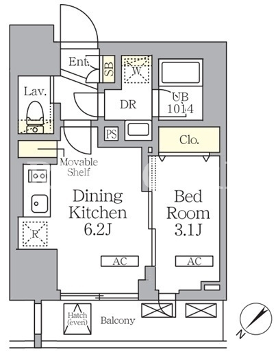 1DK