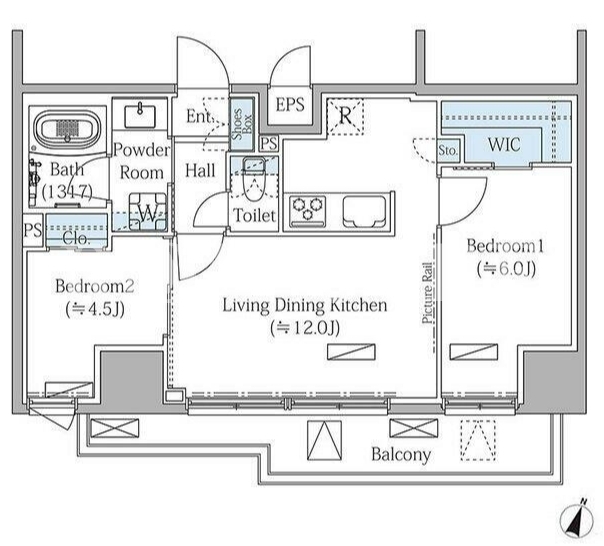 2LDK