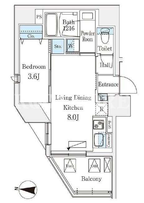 1LDK