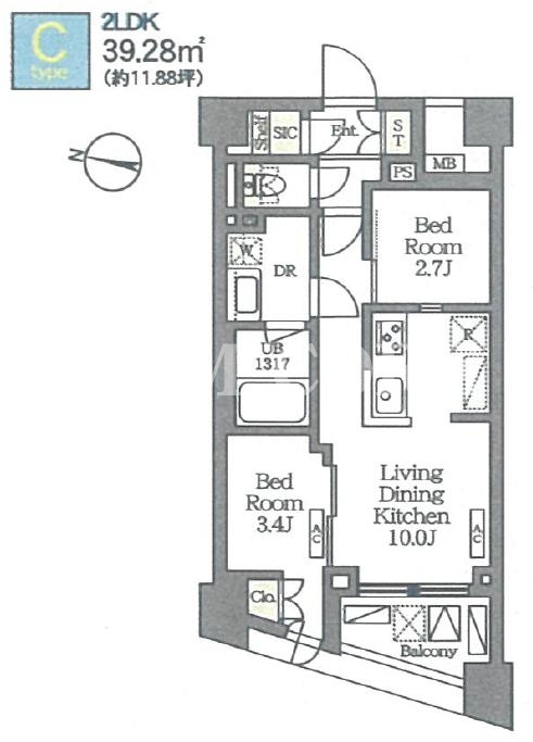 2LDK