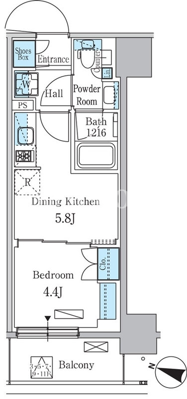 1DK