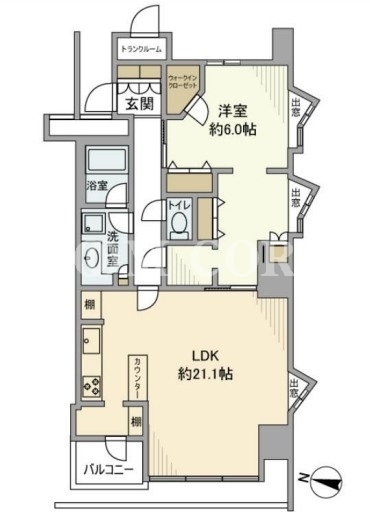 1LDK