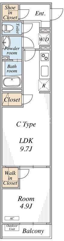 1LDK