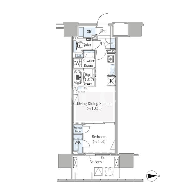 1LDK