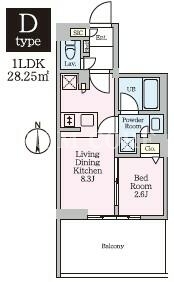 1LDK