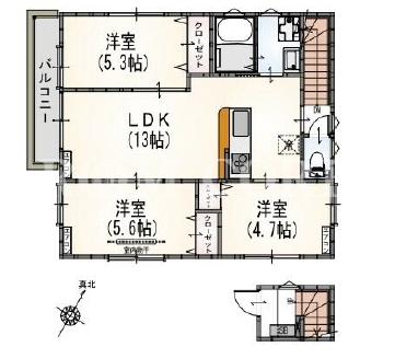 3LDK