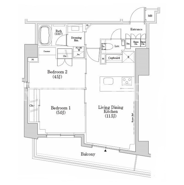 2LDK